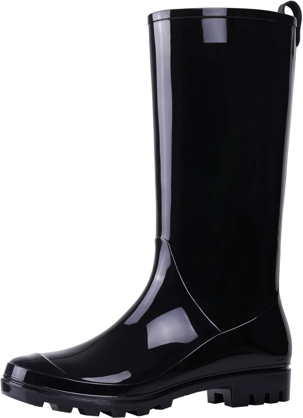 Women’s Tall Rain Boots Waterproof Knee High Rainboots Rubber Garden Wellies