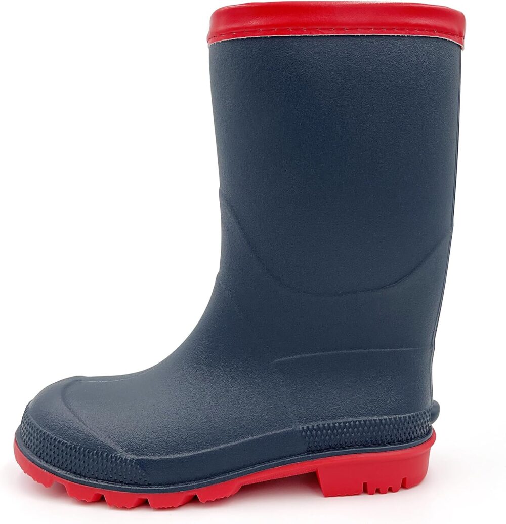 Kids Rain shoes Easy On Rubber Rain Boots (Little Kid/Big Kid) - Image 2